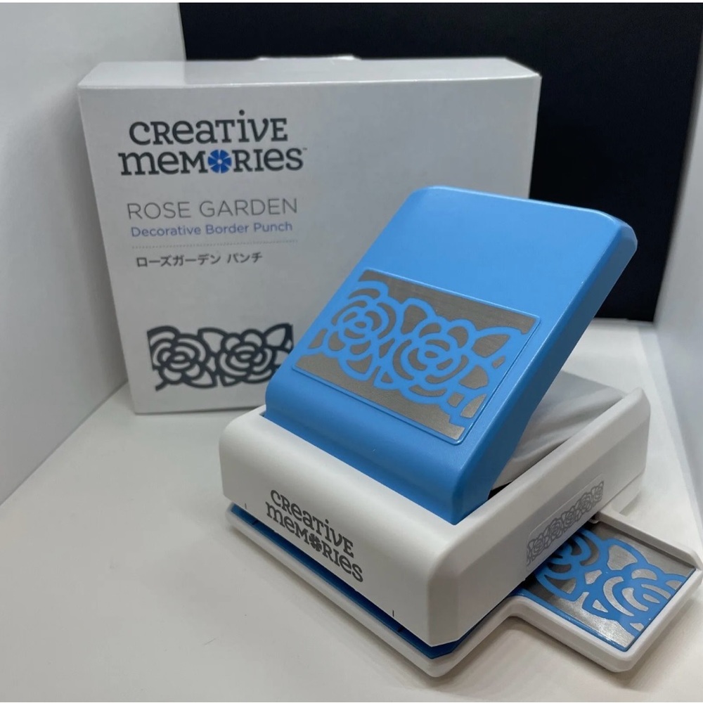 Creative Memories Rose Garden Decorative Border Punch Brand New